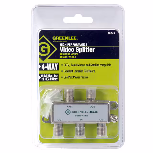 VS1-4 Greenlee Communications  Koaxialstecker (HF)-Adapter